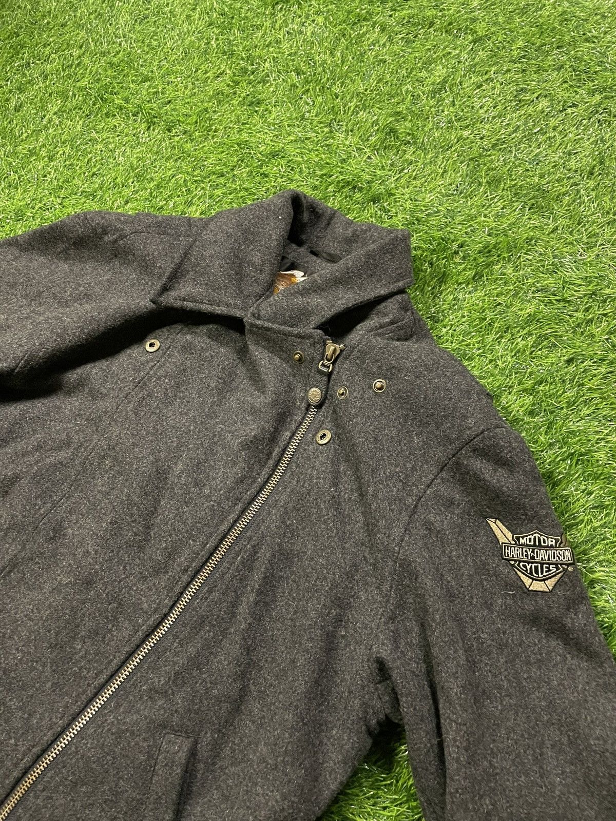 Harley Davidson Harley Davidson Motorcycles Zip Up Jacket Size Medium Size M / US 6-8 / IT 42-44 - 3 Thumbnail