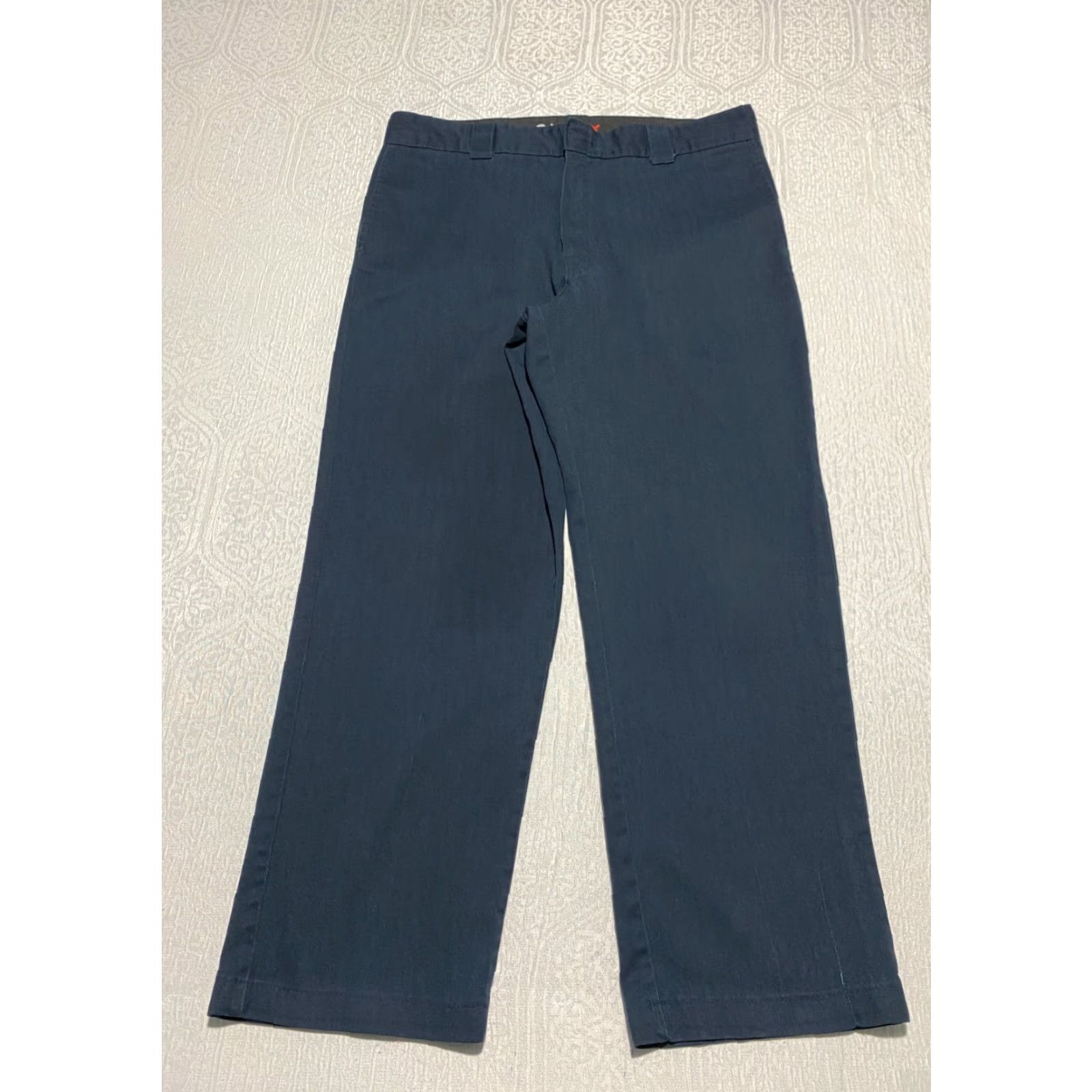 Dickies Dickies 874 Flex Original Fit Work Pants Mens Size 37×29 Dark Navy Blue Dickies 874 Size US 37 - 2 Thumbnail