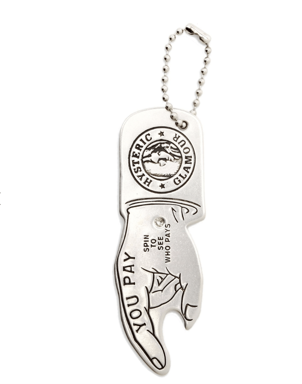 Hysteric Glamour Hysteric Glamour You Pay key ring Size ONE SIZE - 1 Preview