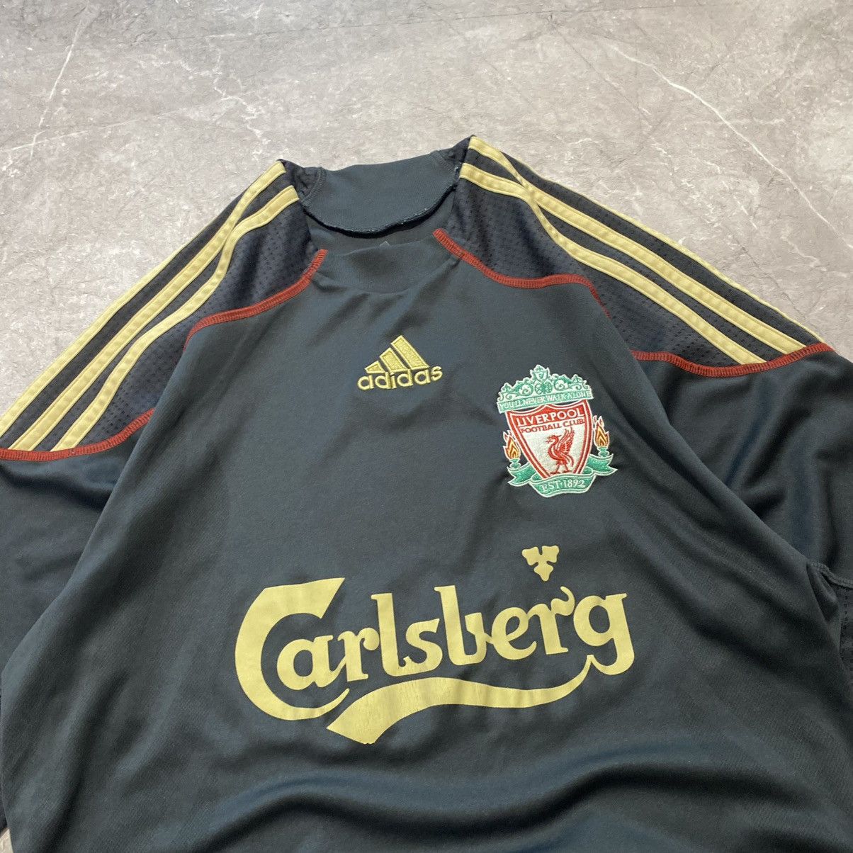 Adidas × Vintage VINTAGE ADIDAS TEE SOCCER JERSEY CARLSBERG 00s Size US S / EU 44-46 / 1 - 3 Thumbnail