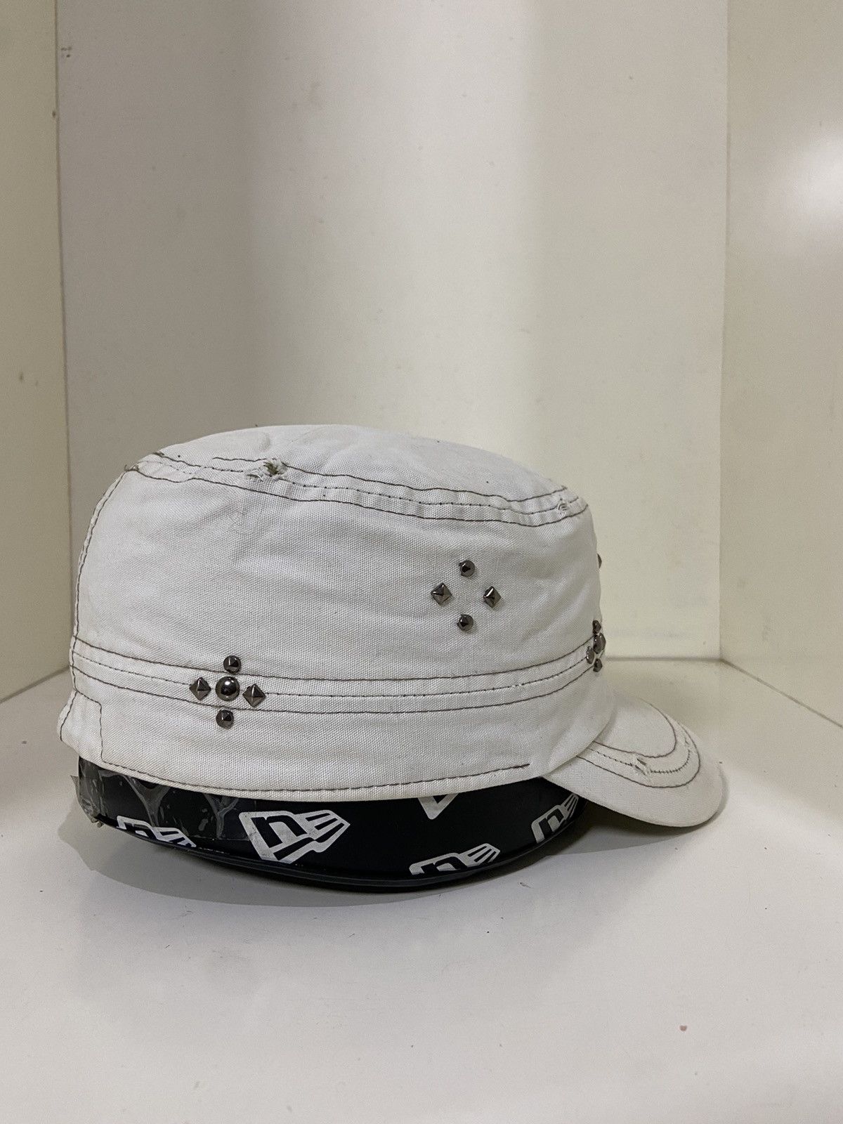 Japanese Brand Vintage Y2K chunglim denim patrol hat Size ONE SIZE - 3 Thumbnail