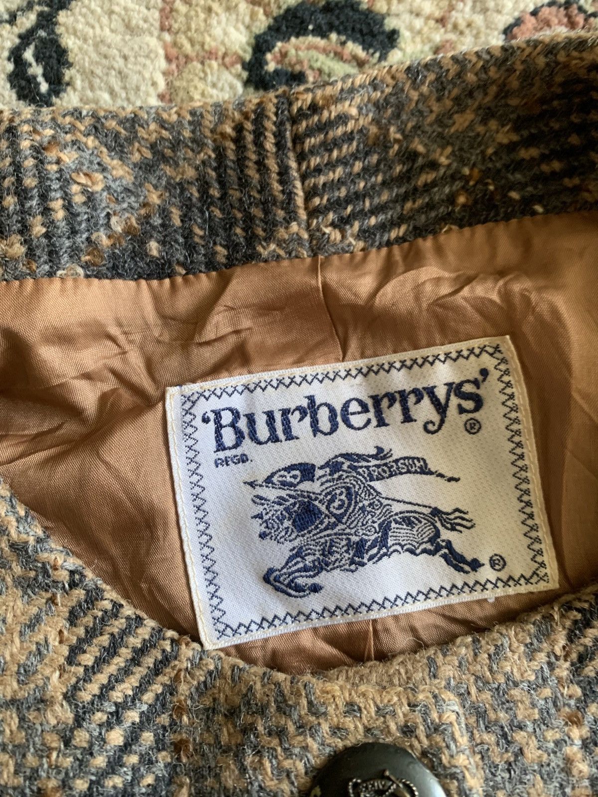 Burberry × Vintage Vintage Burberry nova check blazer Size M / US 6-8 / IT 42-44 - 3 Thumbnail
