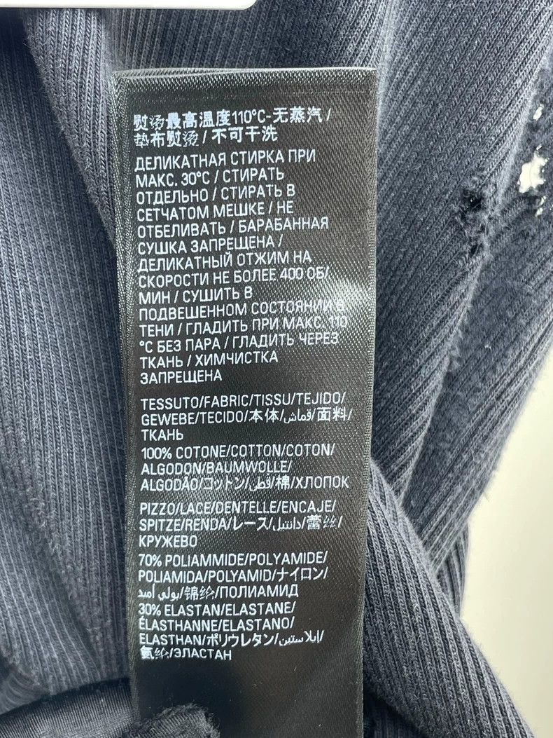 Balenciaga Balenciaga Deep Smoky Gray Vintage Hole Mended Slim Fit To Size XS / US 0-2 / IT 36-38 - 8 Thumbnail