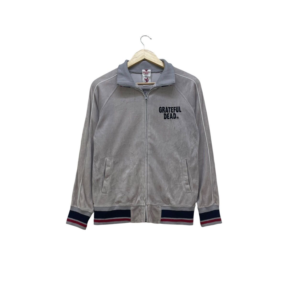 Grateful Dead 💥Vintage Grateful Dead Zip Up Embroidery Jacket Size US M / EU 48-50 / 2 - 2 Thumbnail