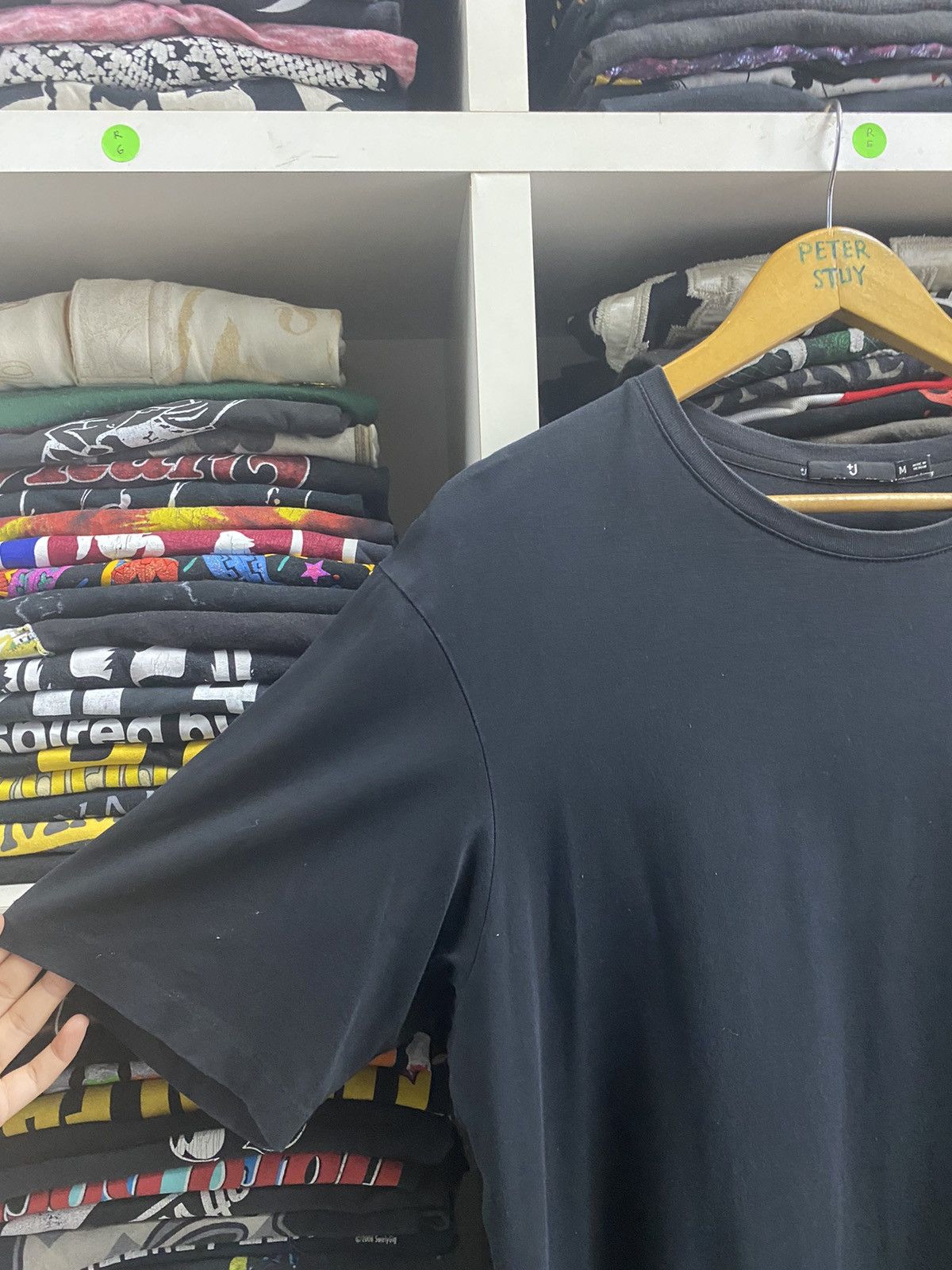 Jil Sander × Uniqlo Jil Sander plan Black Tee Size US M / EU 48-50 / 2 - 6 Thumbnail