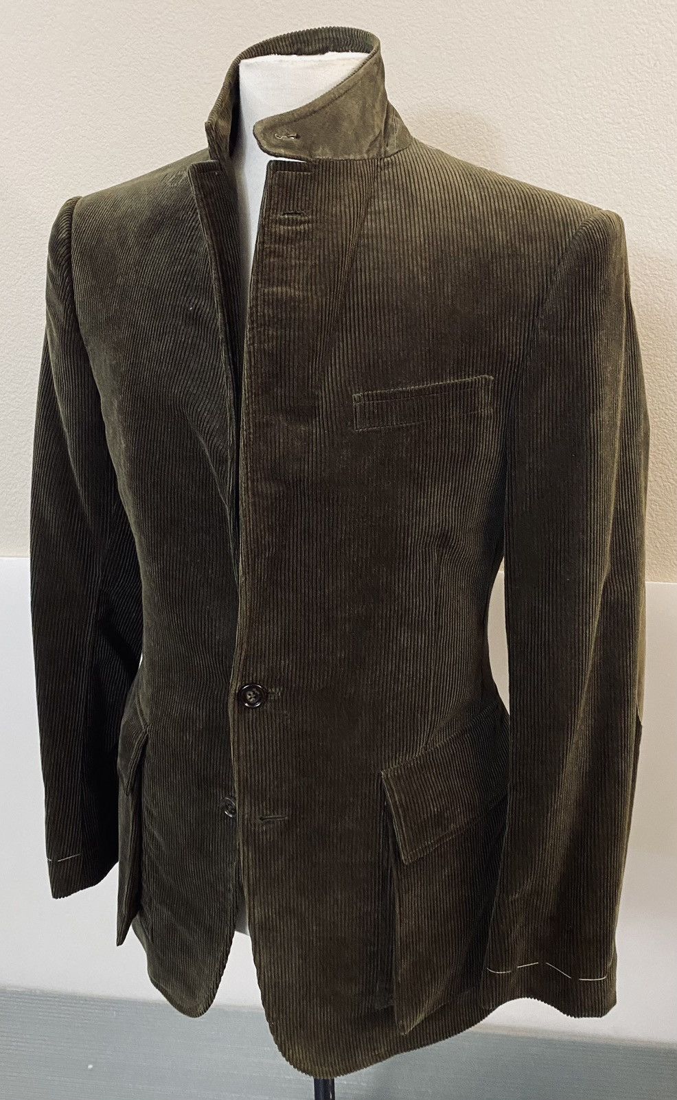 Ralph Lauren Purple Label RLPL 🇮🇹 English Corduroy Suede Patch Collectors Jacket 38R NW Size 38R - 8 Thumbnail