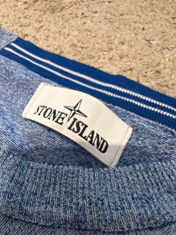 Stone Island sweater lniany len lin Stone Island XXL rare Size US XXL / EU 58 / 5 - 5 Thumbnail