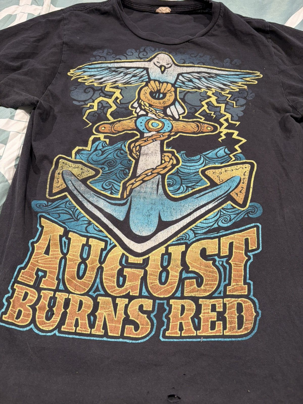 Vintage August Burns Red Shirt Large Size US L / EU 52-54 / 3 - 2 Thumbnail