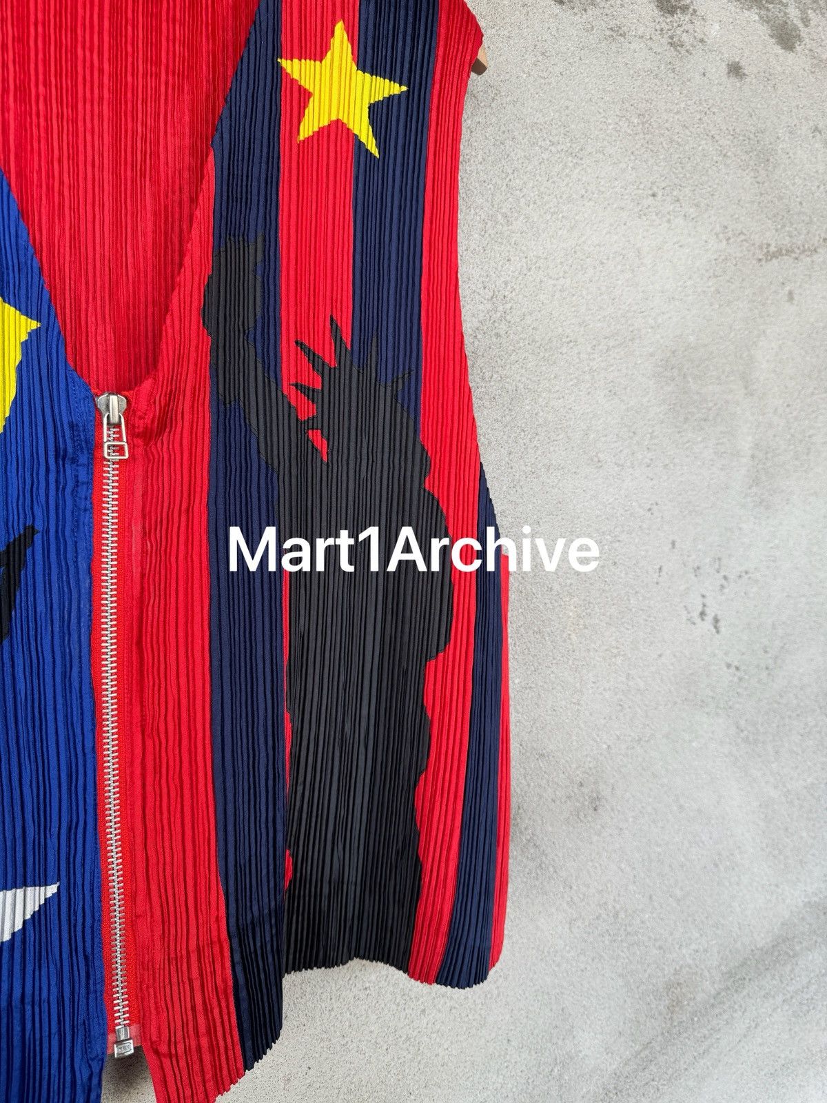 Issey Miyake Issey Miyake Star & Music Note Pleated Vest Size US XS / EU 42 / 0 - 4 Thumbnail
