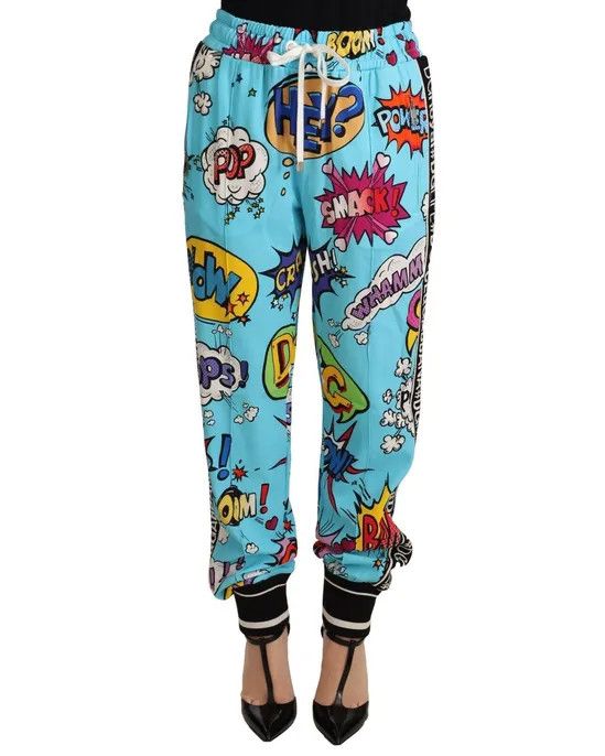Dolce & Gabbana o1y0925 Jogger in Multicolor Size 25" / US 0 / IT 36 - 1 Thumbnail
