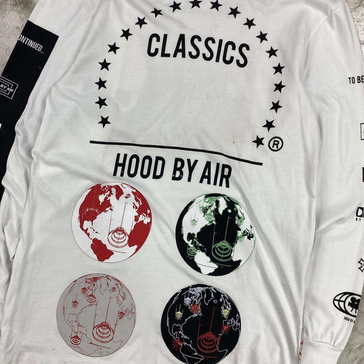 Hood By Air Globes Long Sleeve Size US M / EU 48-50 / 2 - 3 Thumbnail