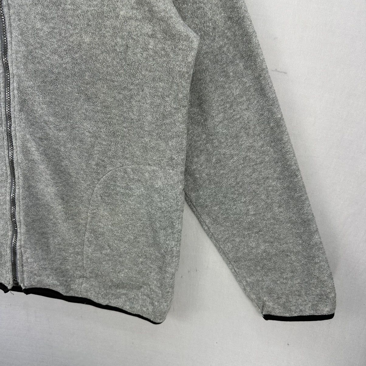 Japanese Brand Vintage First Down Outdoor Fleece Zipper Jacket Size US L / EU 52-54 / 3 - 3 Thumbnail
