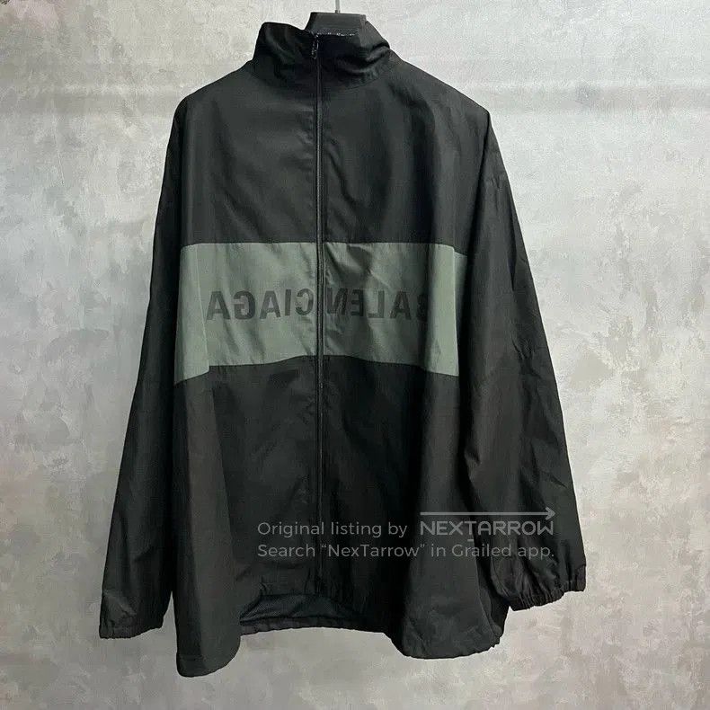 Balenciaga Balenciaga Black Logo Zip Jacket. Size US M / EU 48-50 / 2 - 1 Thumbnail