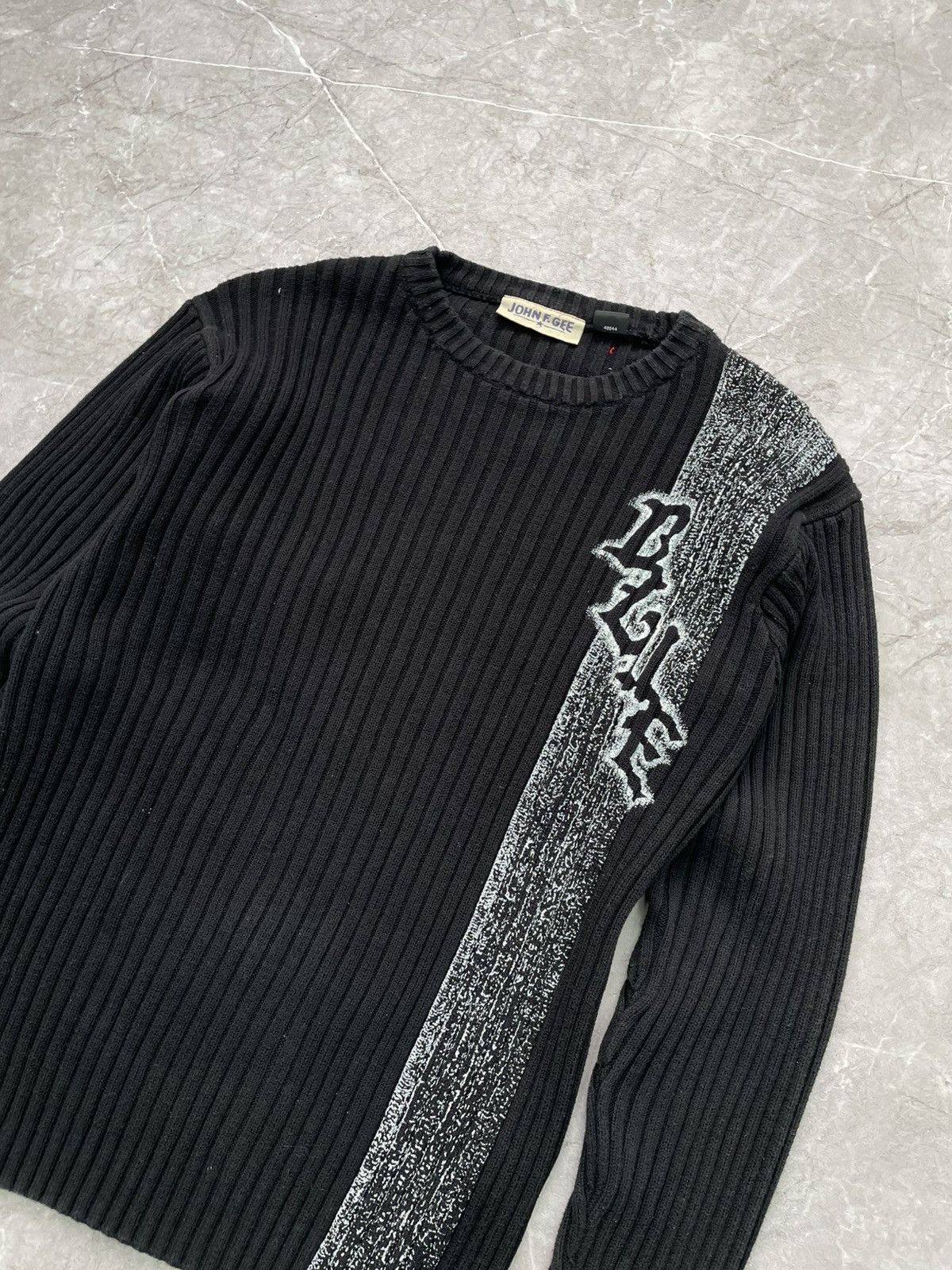 Japanese Brand × Vintage VINTAGE ARCHIVE JAPANESE DESIGNERS PRINTED SWEATER Y2K Size US L / EU 52-54 / 3 - 2 Thumbnail