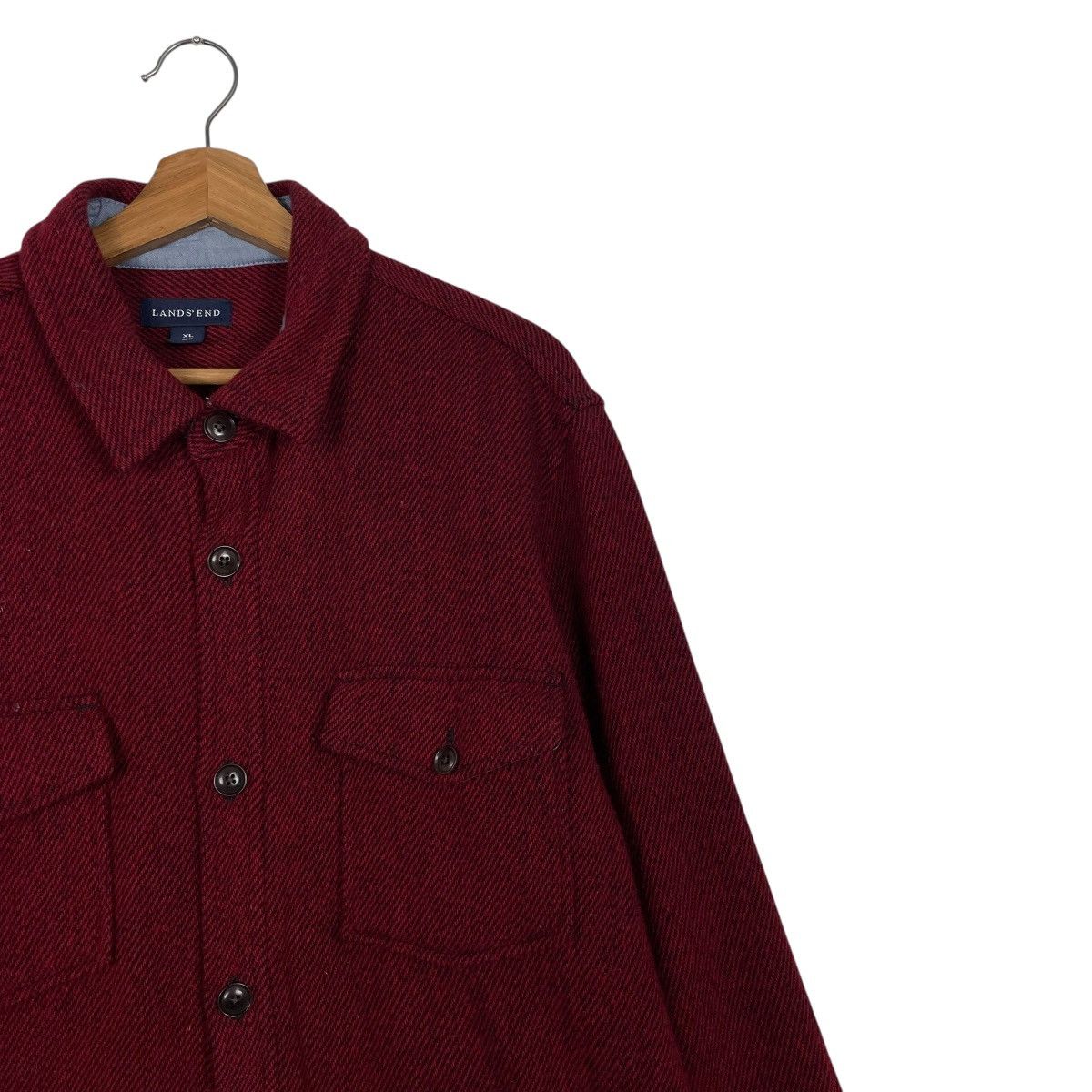 Lands' End Lands' End Wool Casual Jacket Size US L / EU 52-54 / 3 - 5 Thumbnail