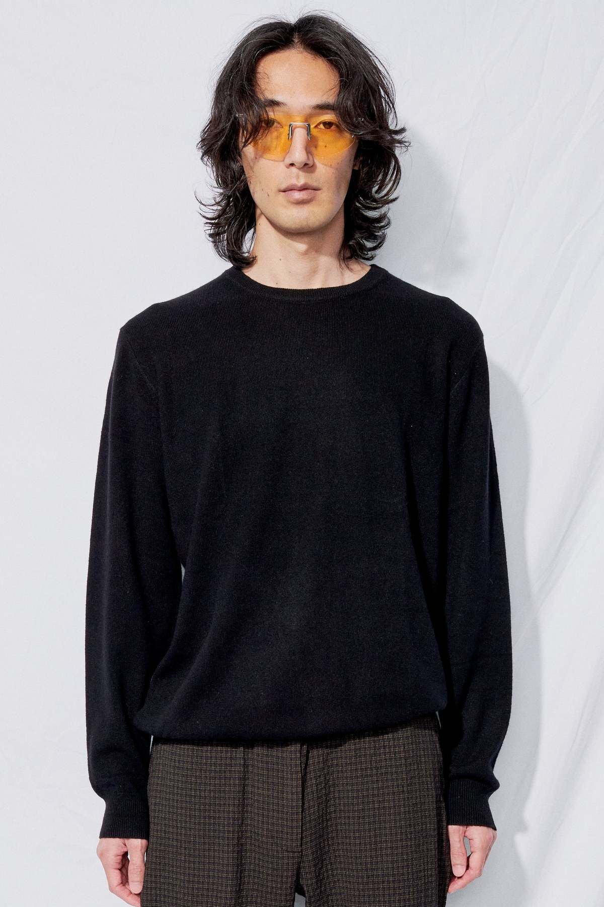 Assembly New York Assembly New York Cashmere Black Crewneck Sweater Size US M / EU 48-50 / 2 - 1 Thumbnail