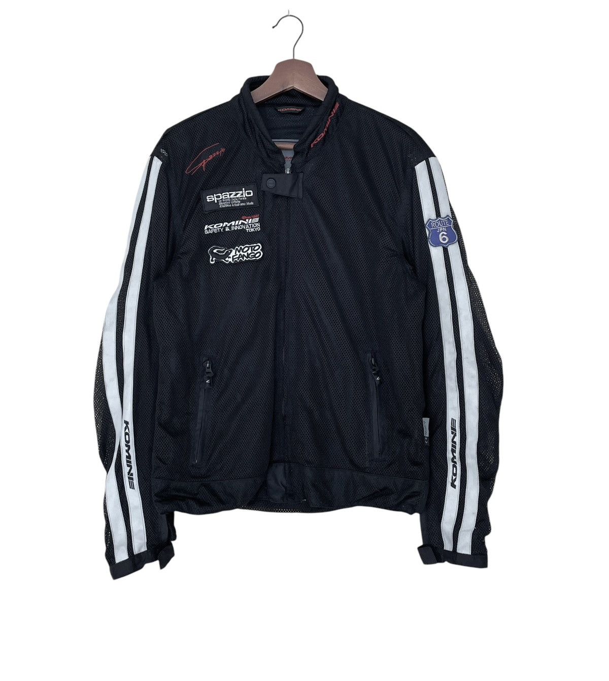 Vintage Vintage Racing Brand Kominie Bikers Jacket 2000s Size US L / EU 52-54 / 3 - 1 Thumbnail