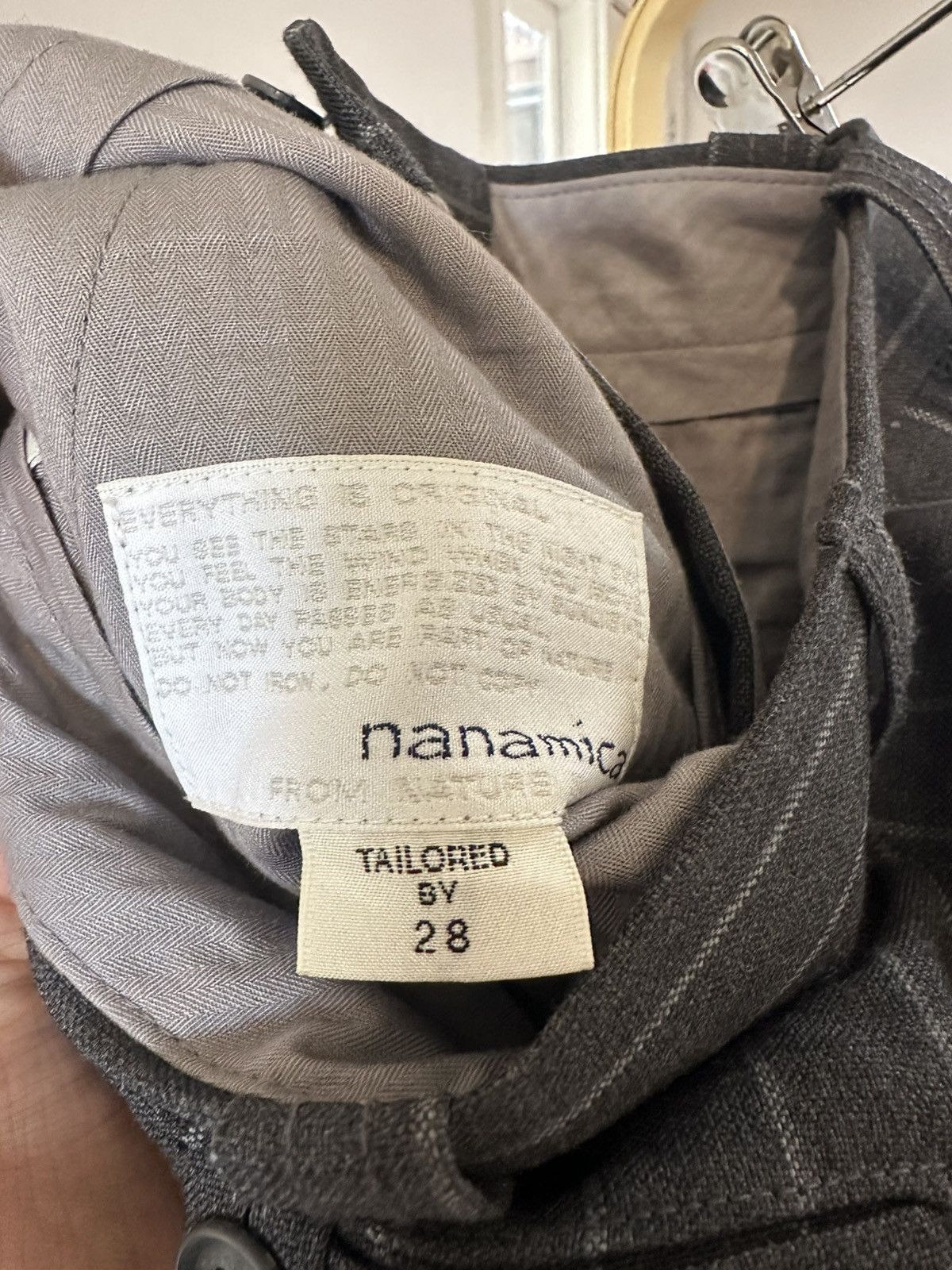 Nanamica Pinstripe technical wool suit Size 34R - 12 Thumbnail