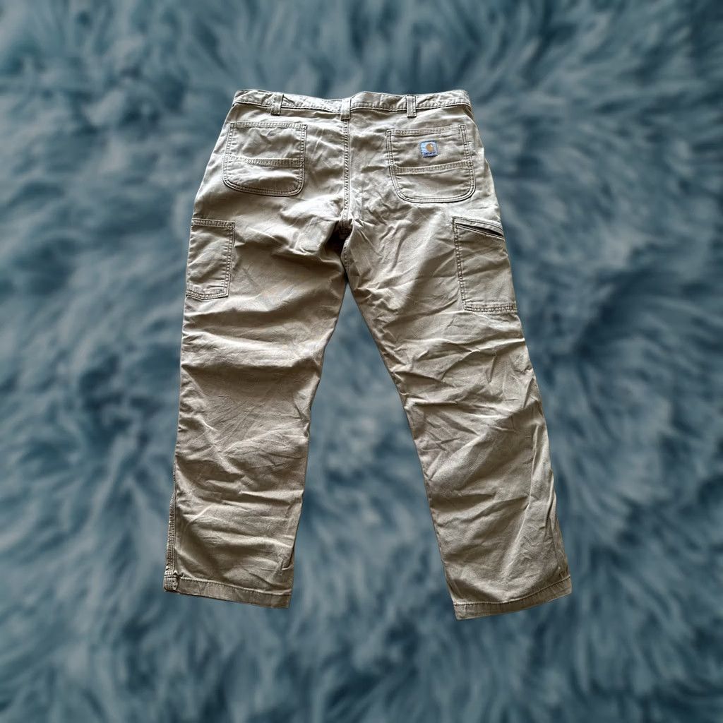 Carhartt VINTAGE Carhartt Double Knee Duck Work Pants Relaxed Fit 40 x 30 Beige RARE Mens Carhartt Pants Carpenter Workwear Size US 40 / EU 56 - 1 Thumbnail