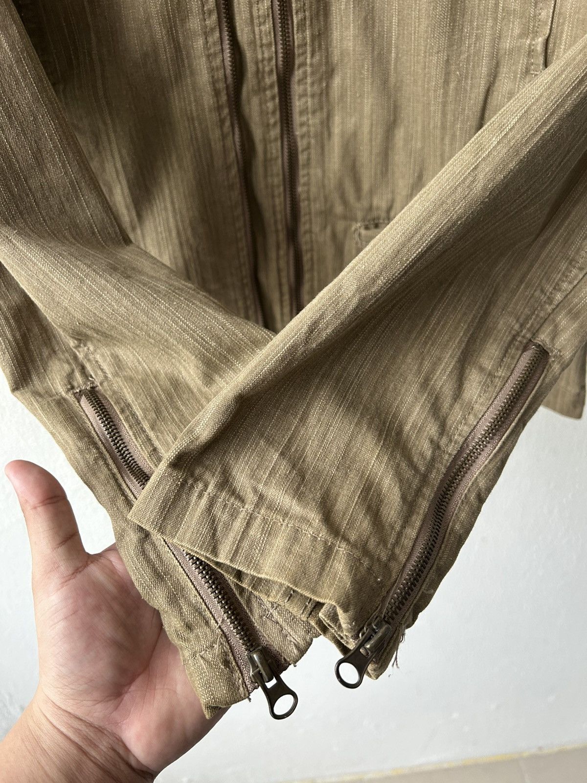If Six Was Nine Rare Zipper Bondage Jungle Jacket Size US M / EU 48-50 / 2 - 14 Thumbnail