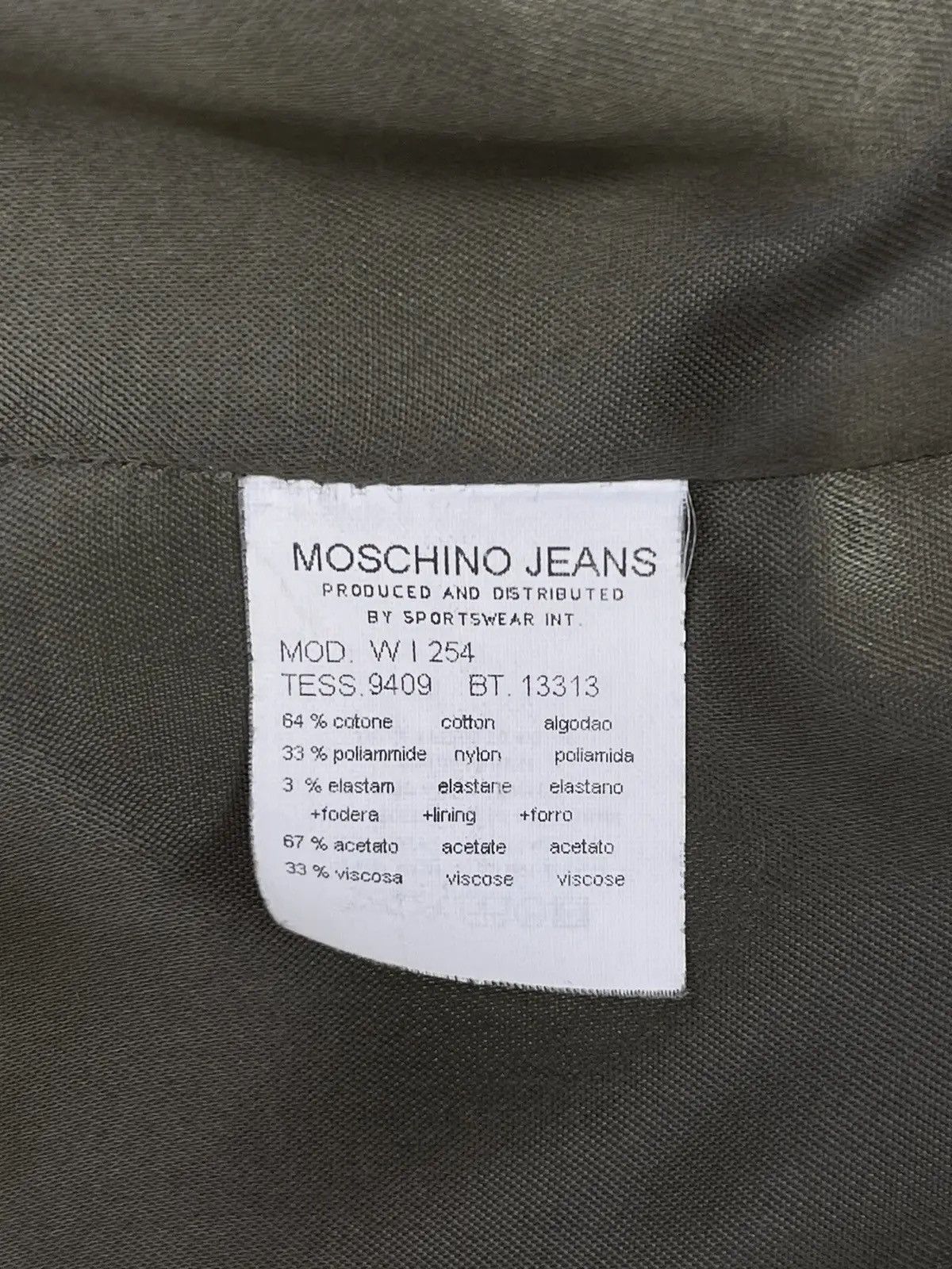 Moschino Moschino Blazer Jacket Maps Print Luxury Size M / US 6-8 / IT 42-44 - 10 Thumbnail