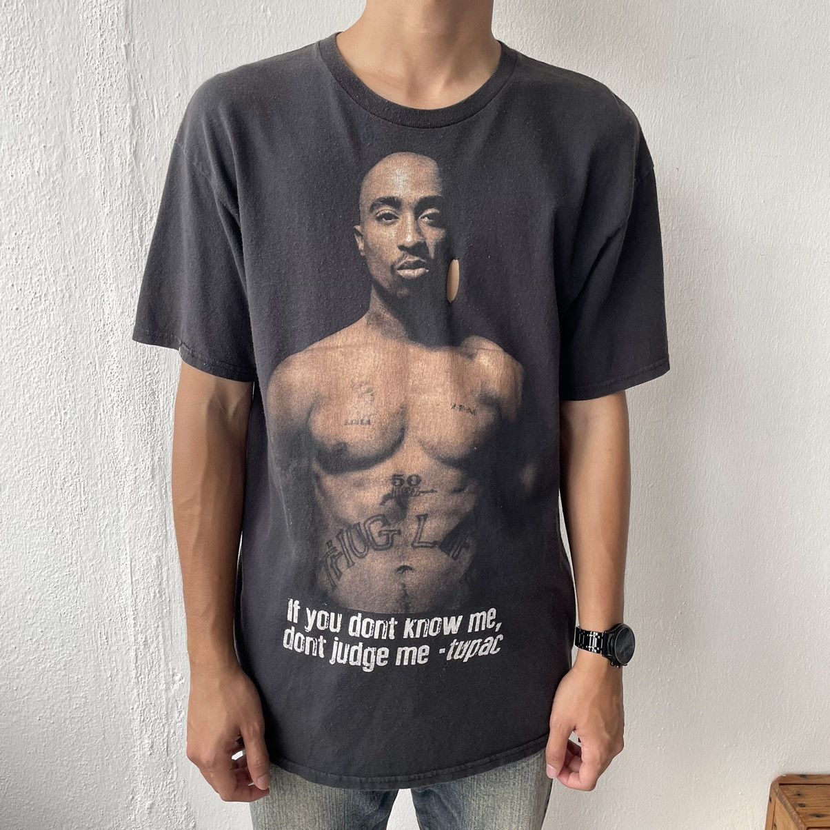 Rap Tees Vintage Y2K Tupac Shakur Tee Shirt Size US L / EU 52-54 / 3 - 2 Thumbnail