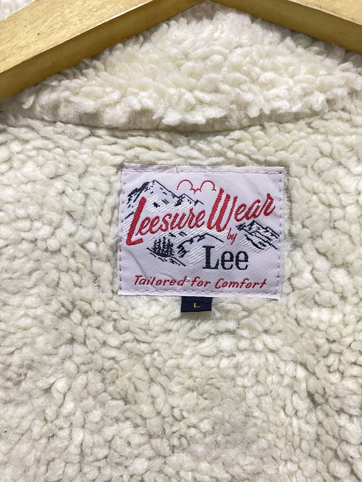 Lee Lee Leesure Wear Sherpa Corduroy Jacket Size US L / EU 52-54 / 3 - 9 Thumbnail