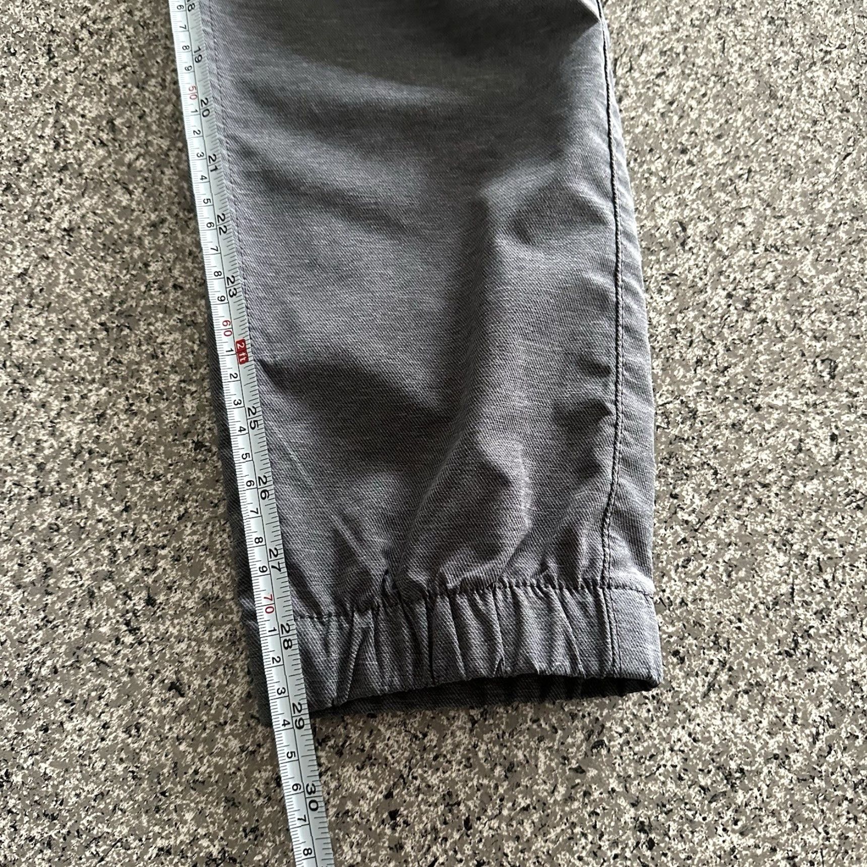 Hurley Hurley Pants Men's S Small Pacer Stretch Twill Jogger Tapered Fit Gray Size US 29 - 8 Thumbnail