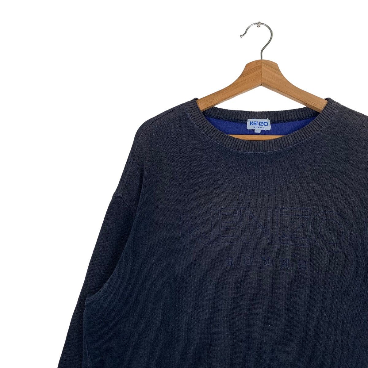 Kenzo KENZO HOMME Big Logo Pullover Sweater #0253-C12 Size US L / EU 52-54 / 3 - 7 Thumbnail