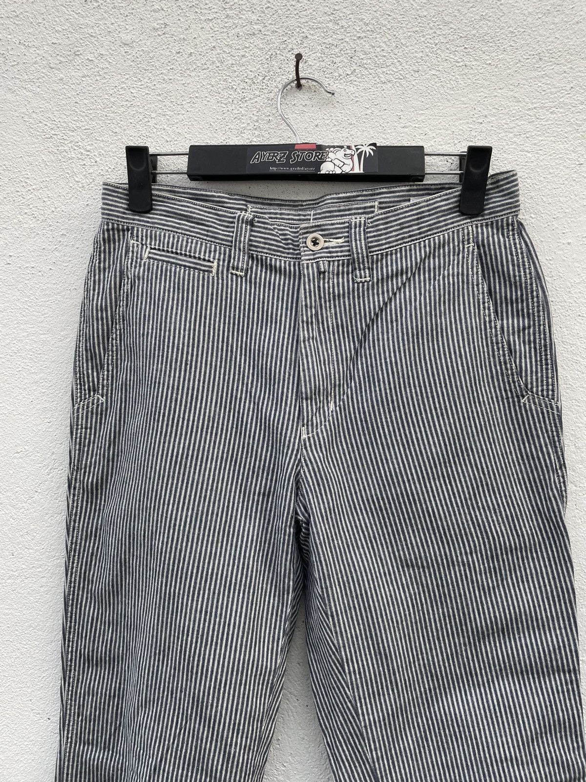 Designer × Margaret Howell Margaret Howell Pin Stripe Light Casual Pants Size US 28 / EU 44 - 2 Thumbnail