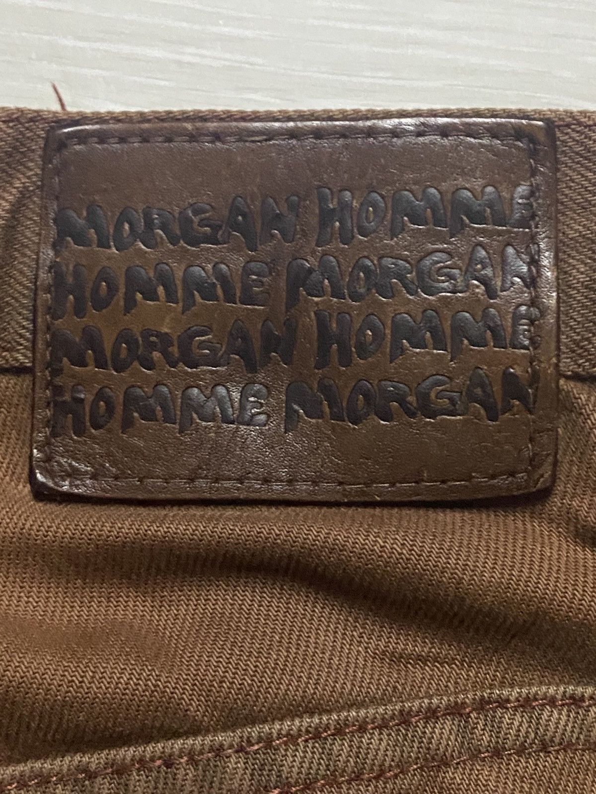 Morgan Homme Vintage Japanese Morgan Homme Loose Jeans Size US 31 - 17 Thumbnail