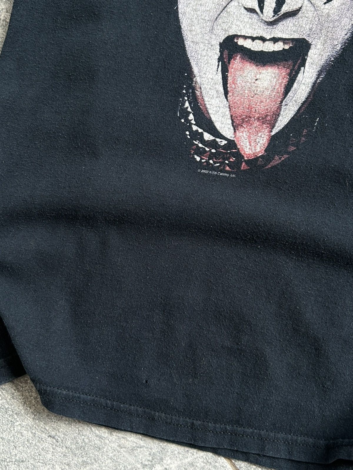 Band Tees Vintage tee shirt Kiss tour rock Band Big logo 2002 rare Size US S / EU 44-46 / 1 - 12 Thumbnail