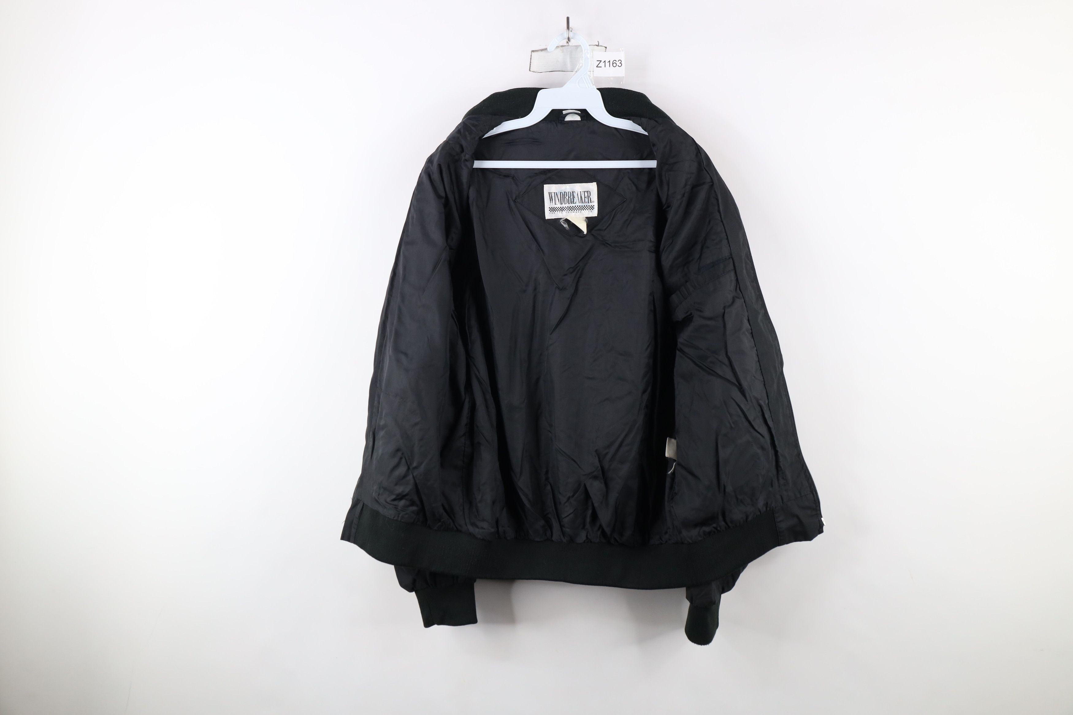 Vintage Vintage 80s 90s Streetwear Full Zip Cafe Racer Bomber Jacket Size US M / EU 48-50 / 2 - 11 Thumbnail