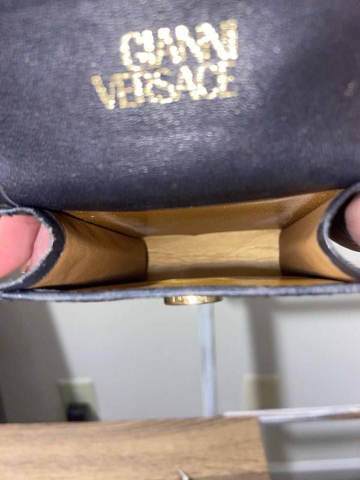 Versace Versace Barocco gold black leather cigarette pouch+key case Size ONE SIZE - 8 Thumbnail