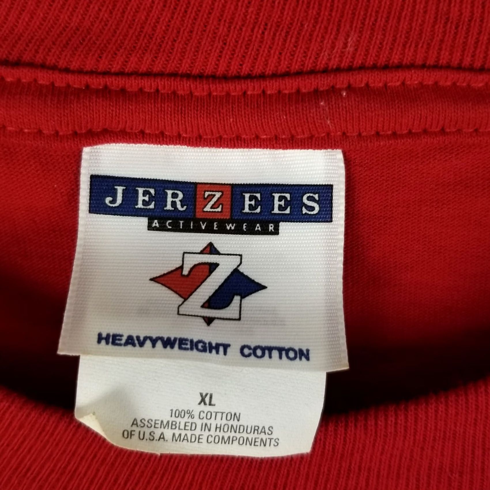 Jerzees Jerzees Portland Lincoln High School Shirt Men XL Red Cardinals 1959 VTG Double Sided Logo Shirt Size US XL / EU 56 / 4 - 4 Thumbnail