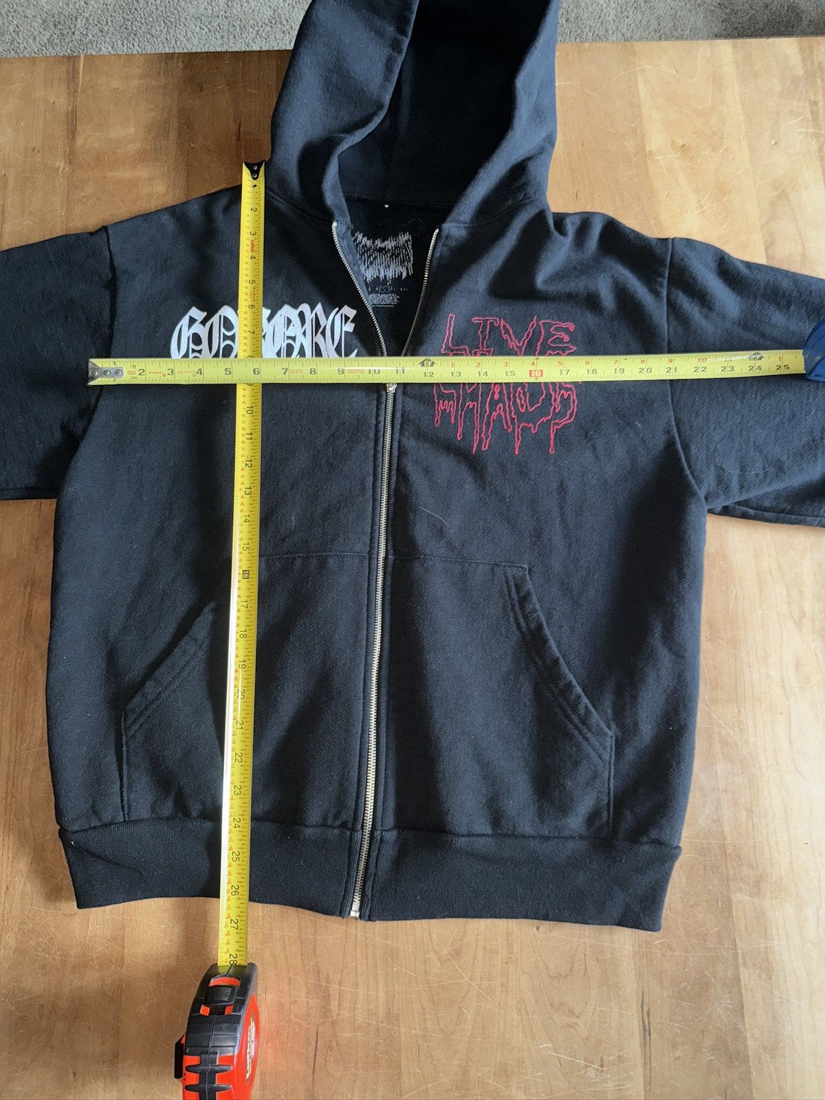 Ken Carson Ken Carson A Great Choas Tour Zip Up Size US L / EU 52-54 / 3 - 4 Thumbnail