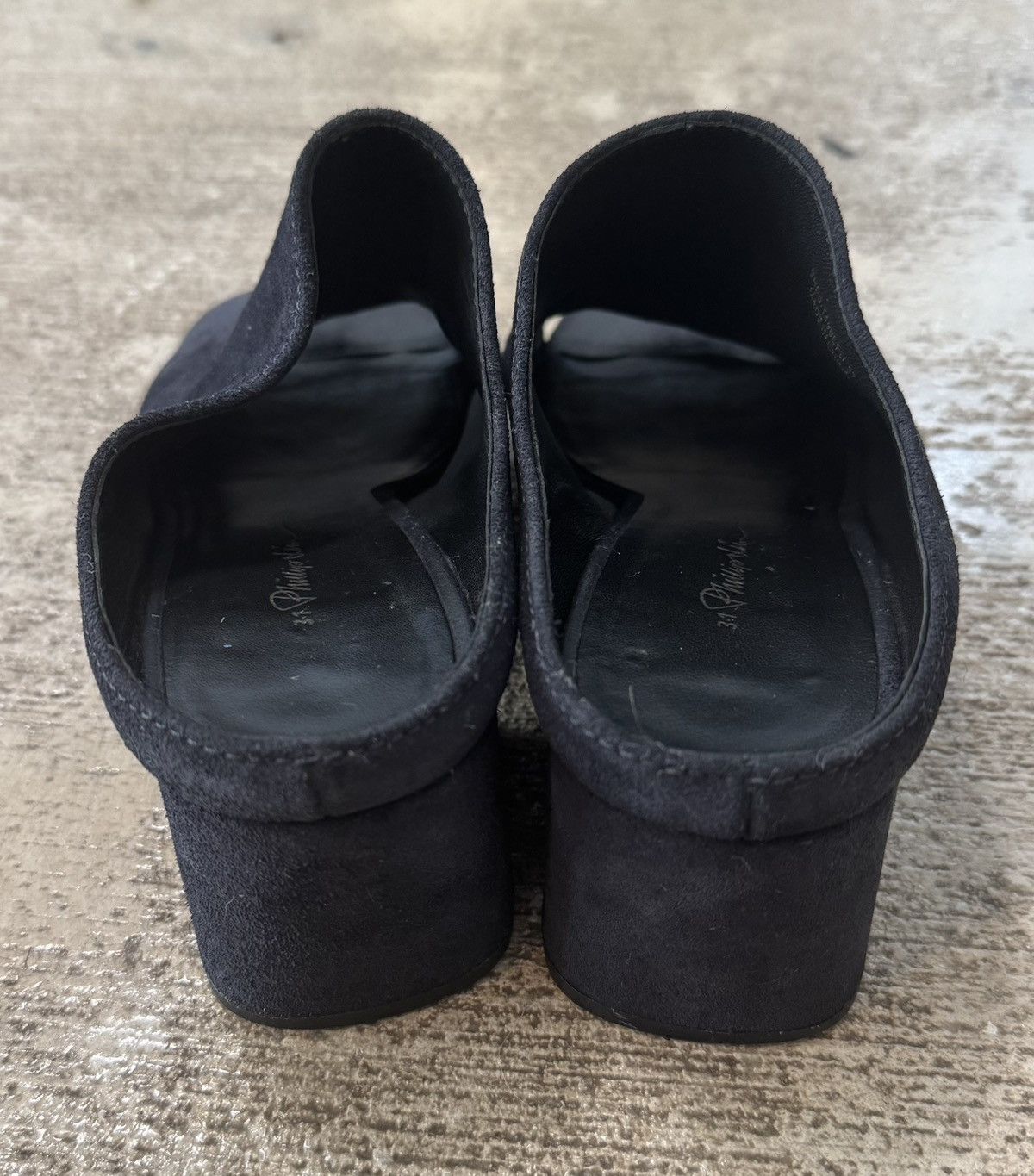 3.1 Phillip Lim 3.1 Phillip Lim Cube Mule Sandals in Midnight. Size US 7 / IT 37 - 4 Thumbnail
