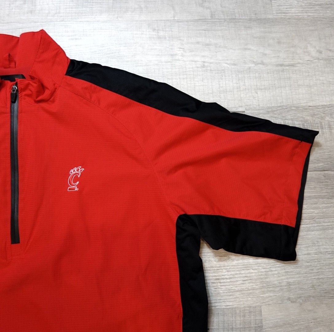 Under Armour Cincy Bearcats Under Armour Golf 1/4 Zip Windbreaker Jacket Size US L / EU 52-54 / 3 - 4 Thumbnail