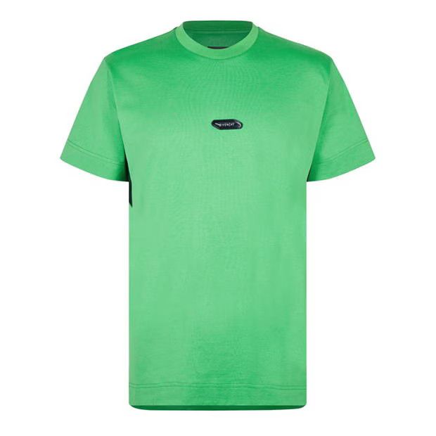 image of Givenchy O1G2R1Mq0424 T-Shirts In Green, Men's (Size 2XL)