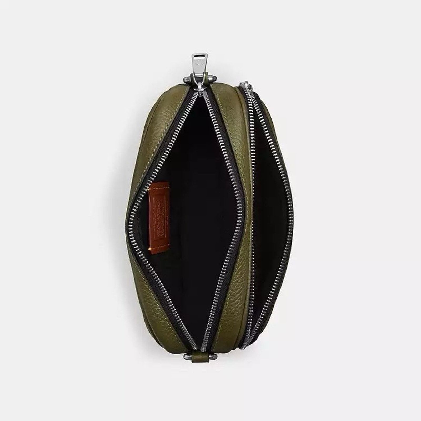 Coach NWT Coach Finlay Crossbody Bag CDB24 Silver/Olive leather Size ONE SIZE - 11 Thumbnail