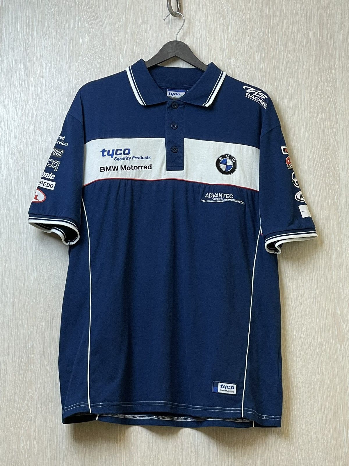 BMW × Formula 1 × Vintage Vintage Racing F1 BMW Motorrad Tyco Polo Tee Size US L / EU 52-54 / 3 - 1 Thumbnail