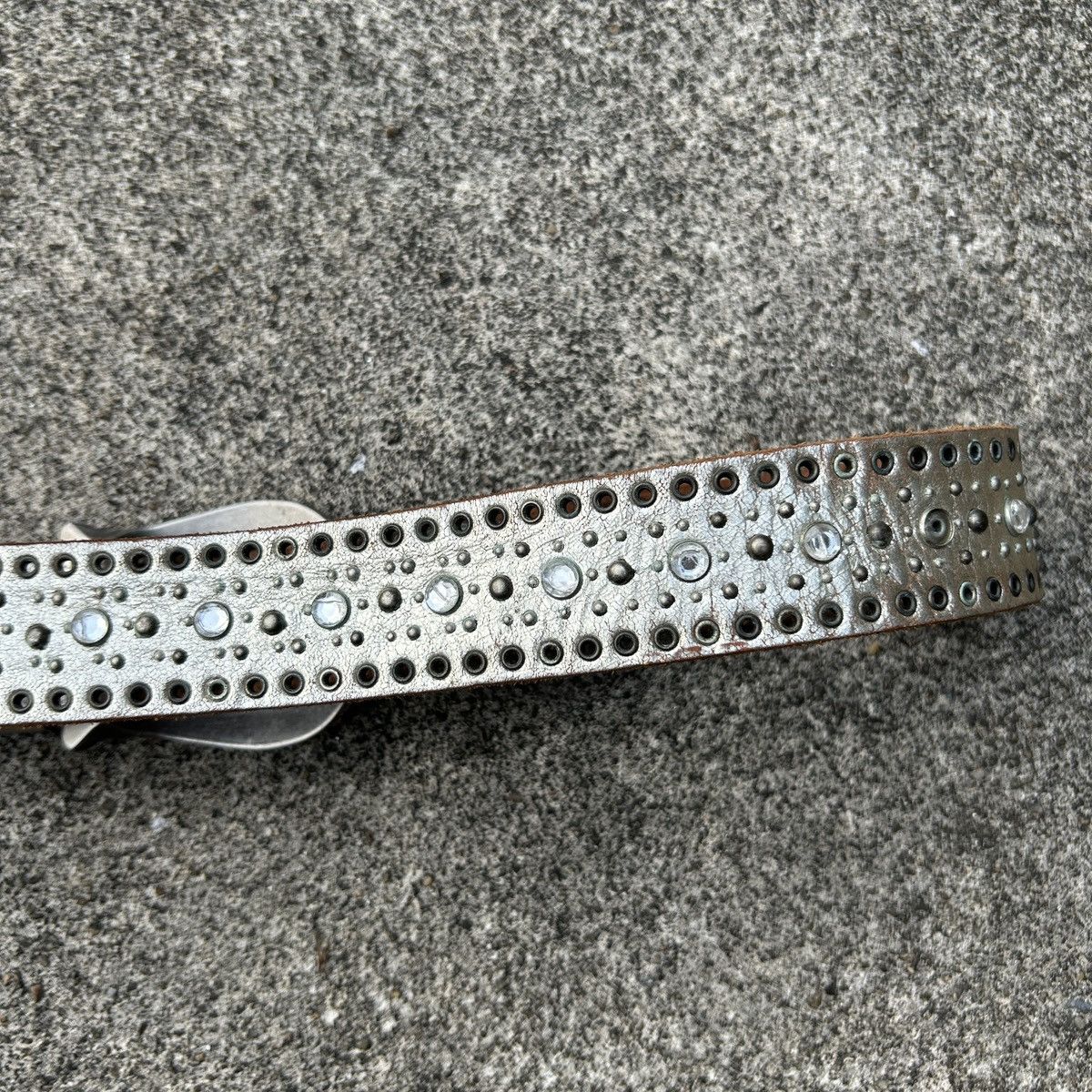 Vintage Vintage studded leather belt (Kapital Style) Size ONE SIZE - 9 Thumbnail