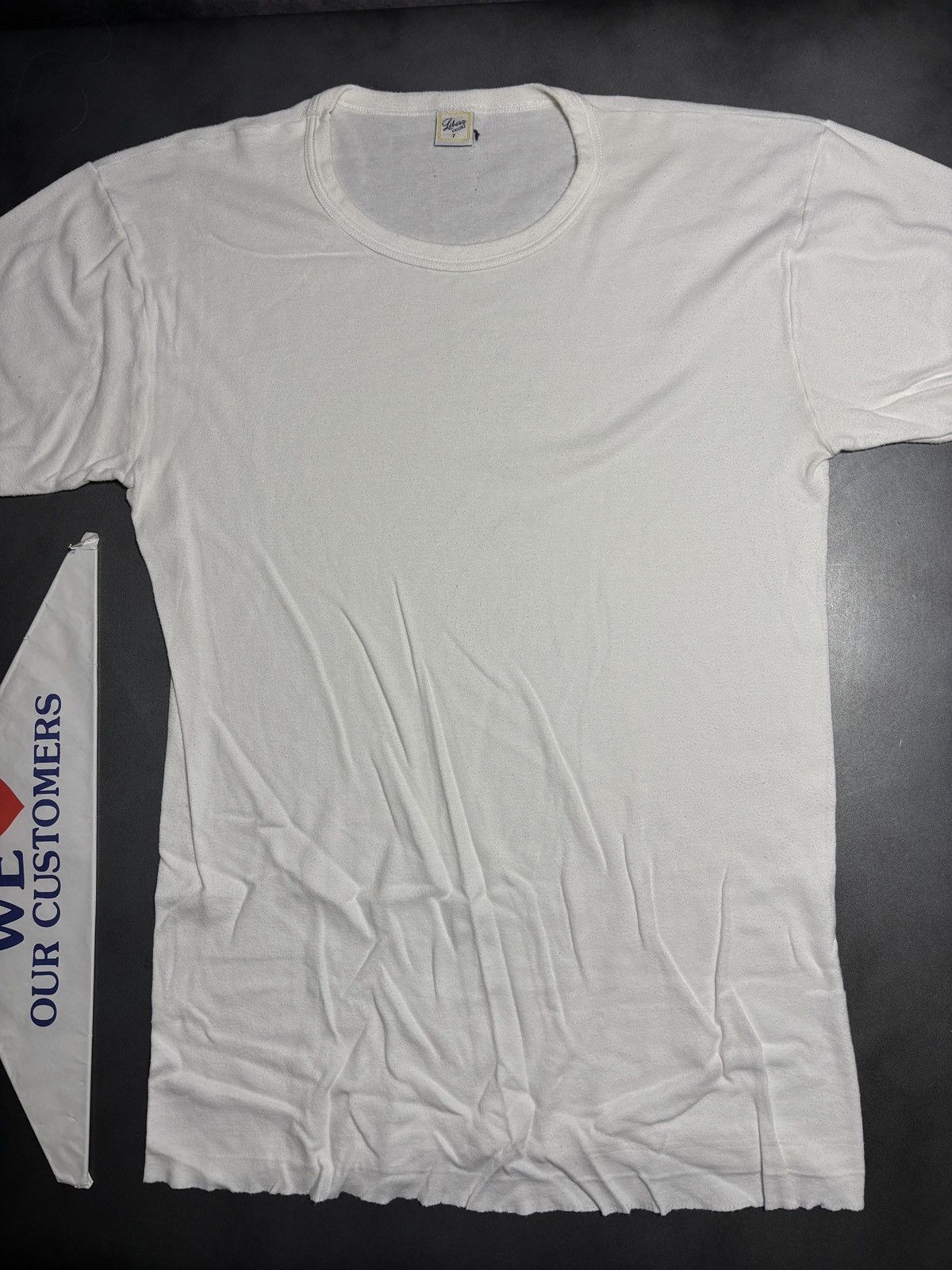 Vintage Vintage Italian Undershirt 1980s Blank Tee Made in Italy Dou Size US M / EU 48-50 / 2 - 14 Thumbnail