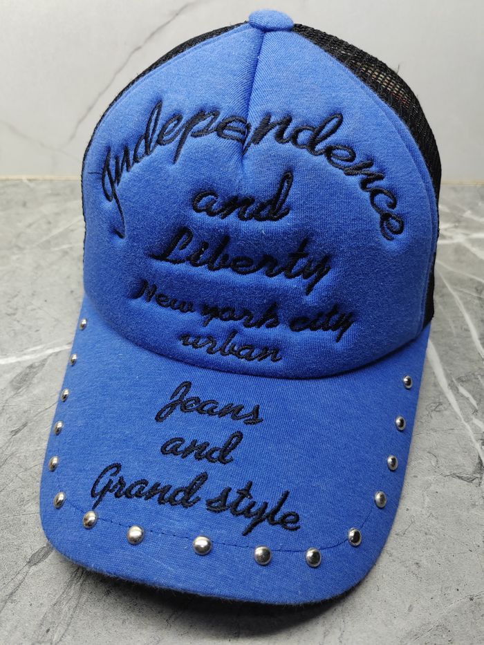 Japanese Brand Vintage Independence And Liberty New York CIty Trucker Hat Size ONE SIZE - 1 Thumbnail
