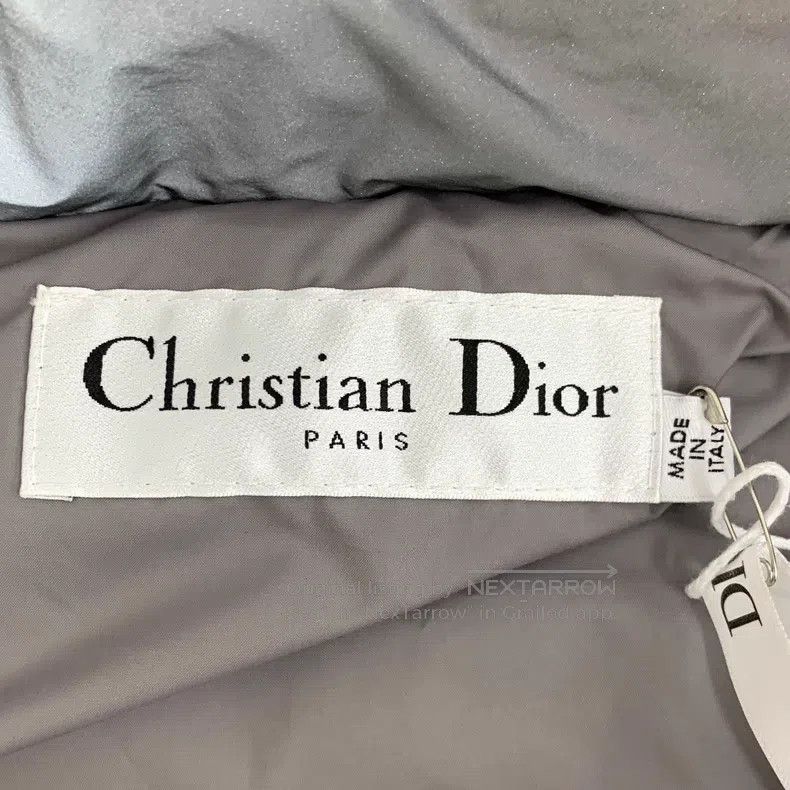 Dior Dior 22 gray striped five-pointed star print stand-up coll Size S / US 4 / IT 40 - 6 Thumbnail