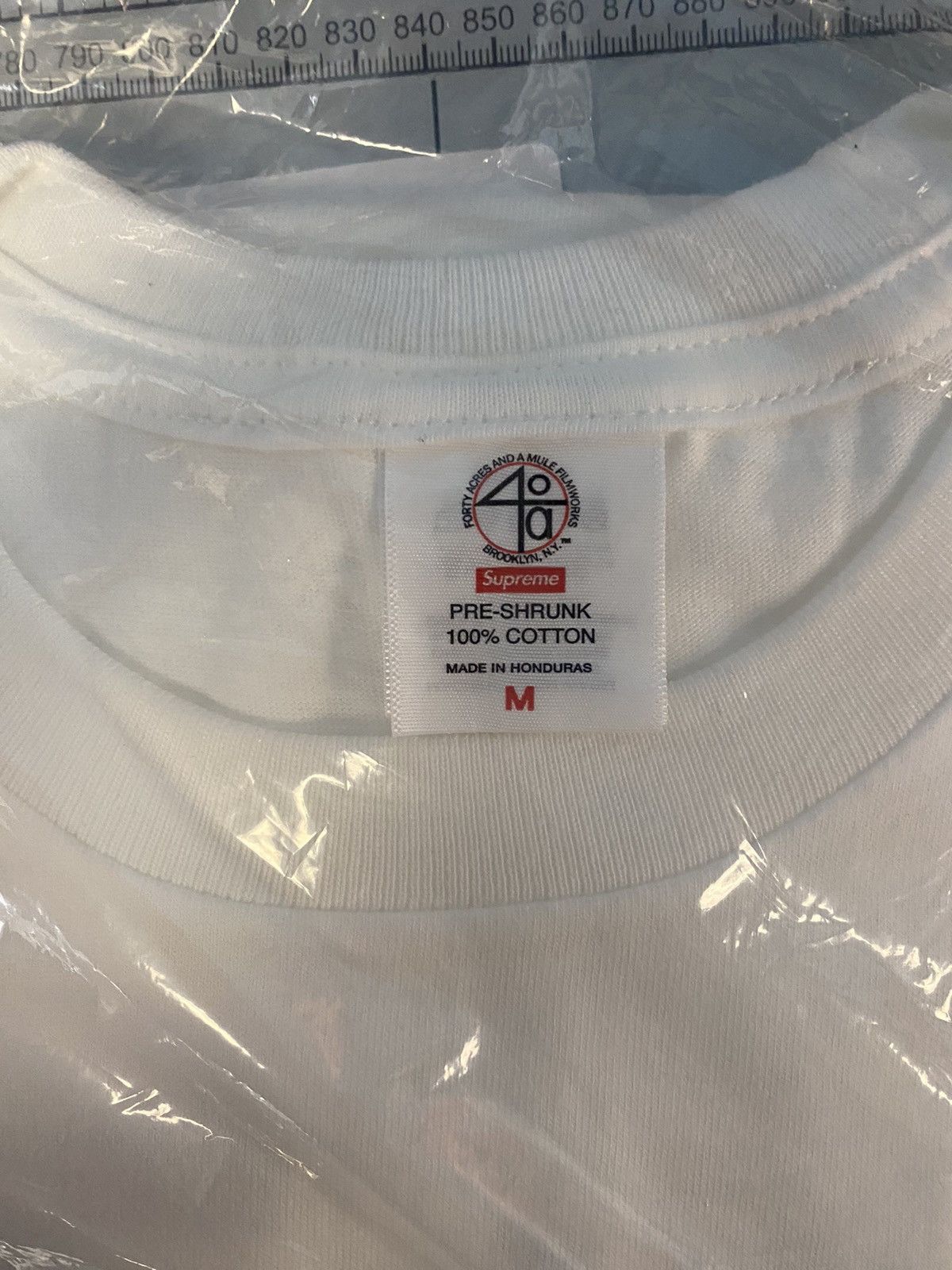 Supreme Supreme 40 Acres Spike Tee White Medium Size US M / EU 48-50 / 2 - 3 Thumbnail