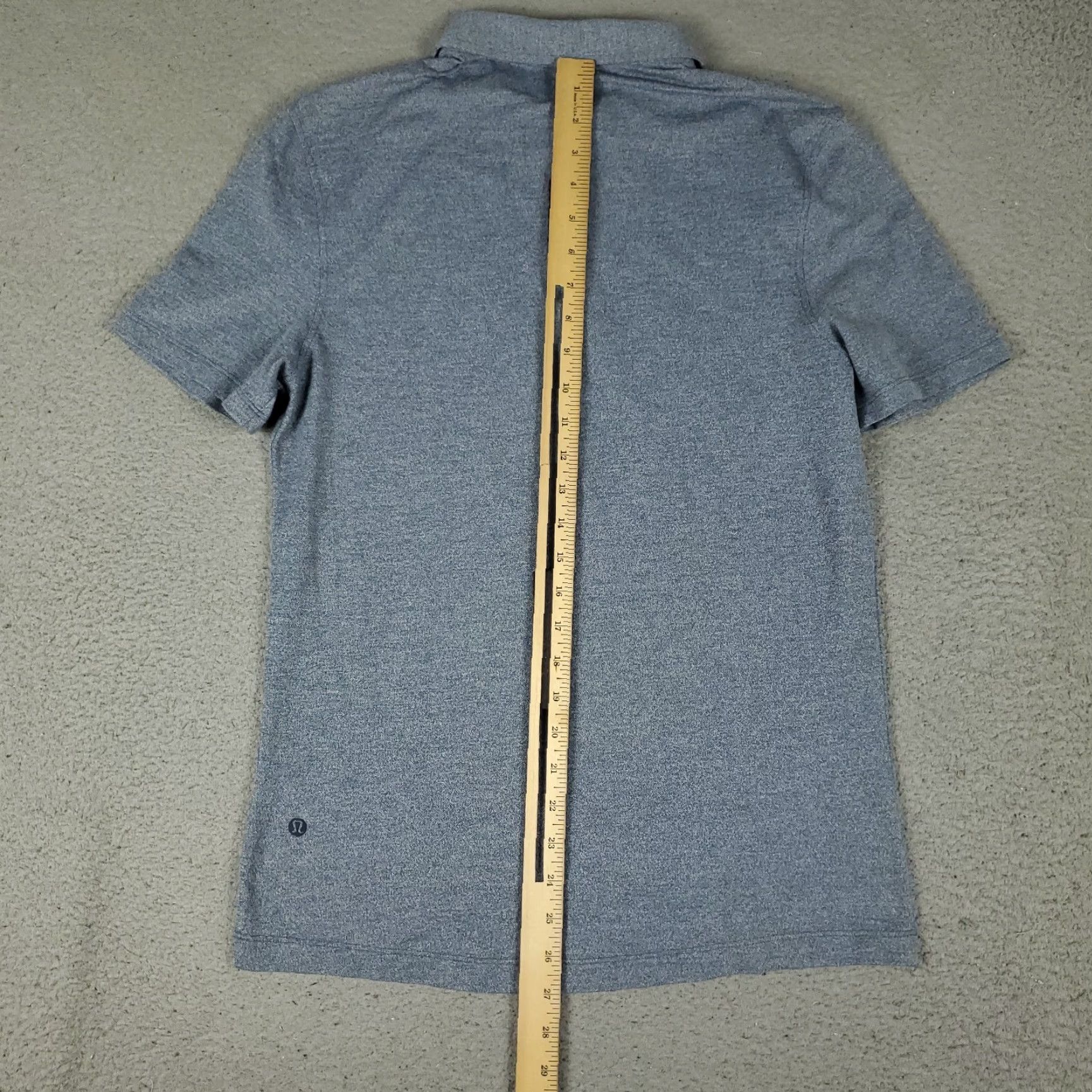 Lululemon Lululemon Polo Shirt Mens Size S Blue Tech Active Golf Short Sleeve Polo Shirt Size US S / EU 44-46 / 1 - 4 Thumbnail