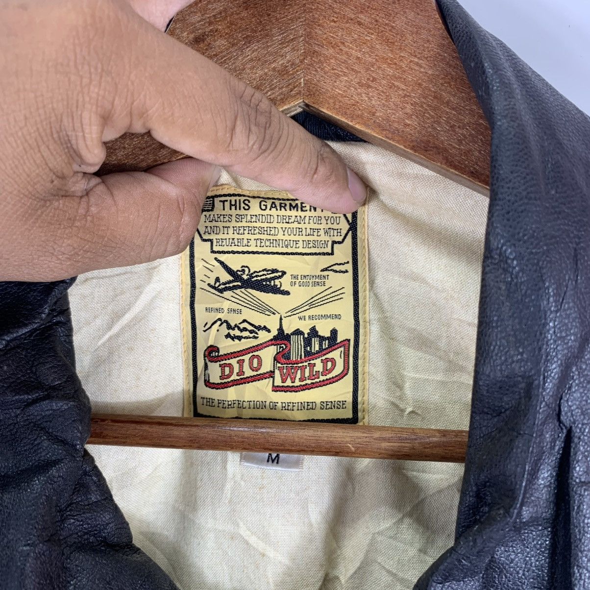 Vintage VINTAGE DIO WILD MANHATTAN LONGHORN BOMBER FLIGHT JACKET Size US M / EU 48-50 / 2 - 9 Thumbnail