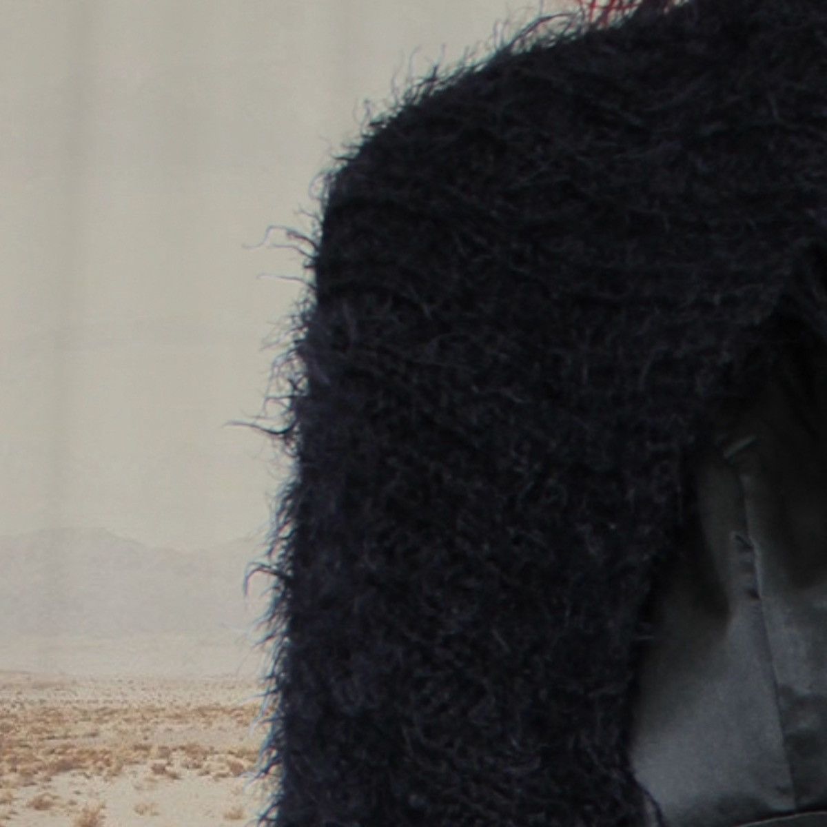 Other 🎼BLACK FURRY SHRUG🎼 Size L / US 10 / IT 46 - 4 Thumbnail