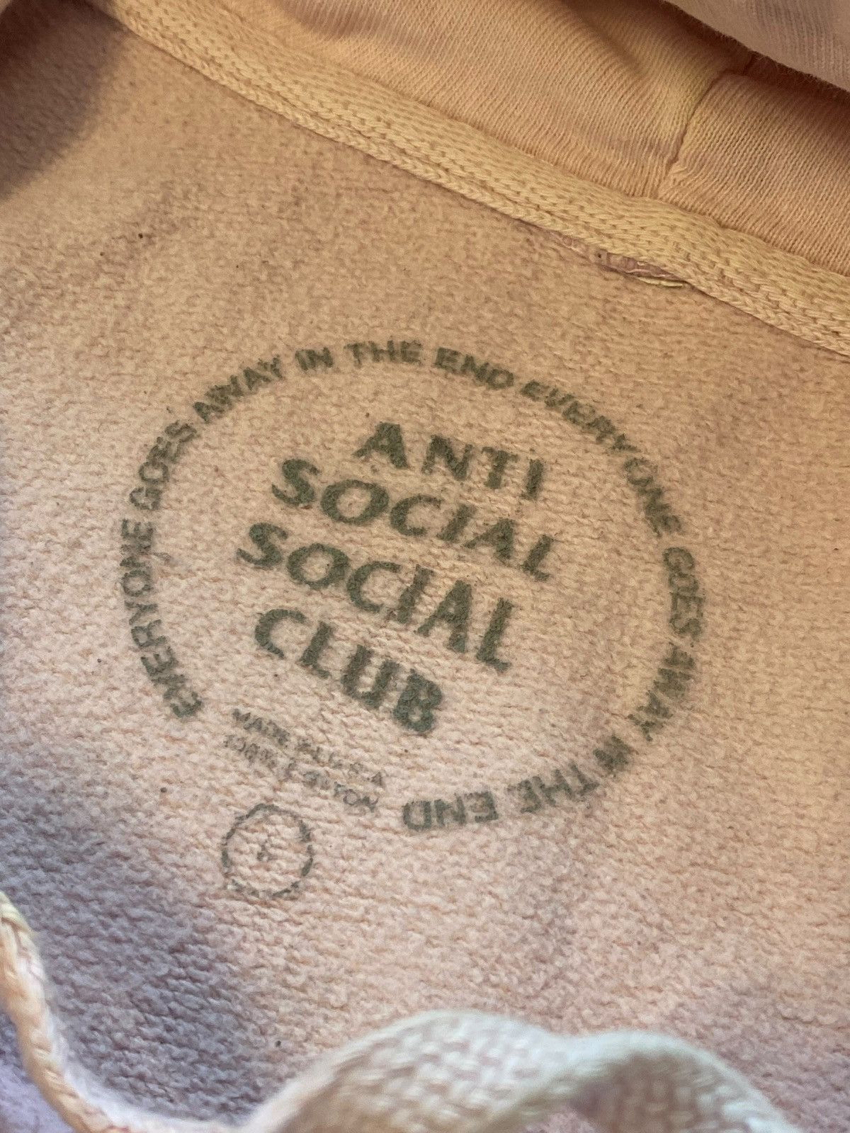 Anti Social Social Club 🔥 ASSC STRESSED HOODIE LAND ROVER DRIP REAL INTROVERT ENERGY Size US L / EU 52-54 / 3 - 12 Thumbnail